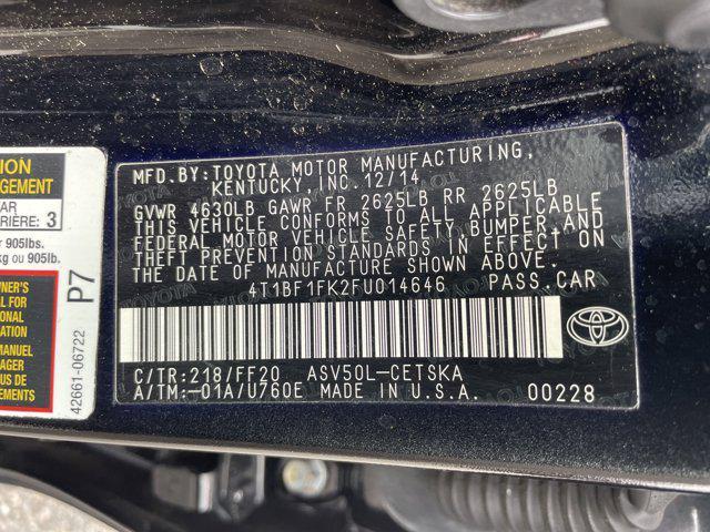used 2015 Toyota Camry car, priced at $13,488