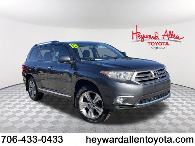 used 2013 Toyota Highlander car, priced at $15,900