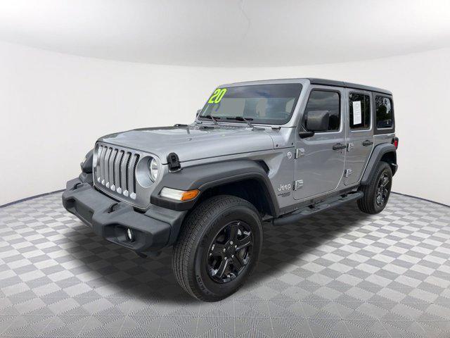 used 2020 Jeep Wrangler Unlimited car, priced at $30,500