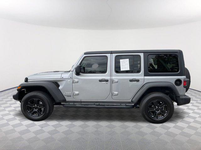 used 2020 Jeep Wrangler Unlimited car, priced at $30,500