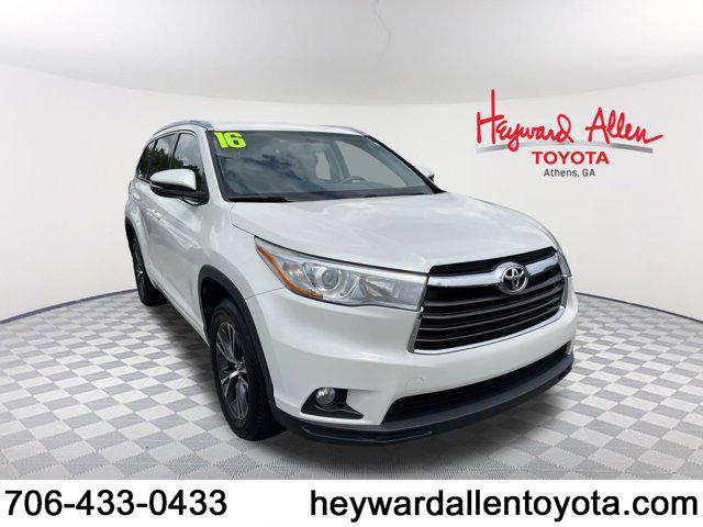 used 2016 Toyota Highlander car, priced at $18,498