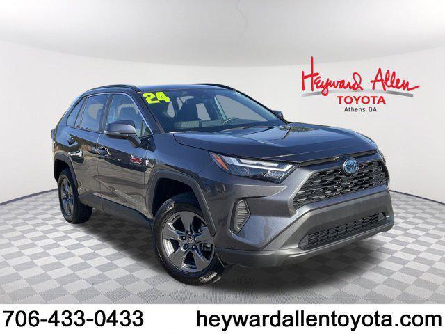 used 2024 Toyota RAV4 Hybrid car, priced at $32,500