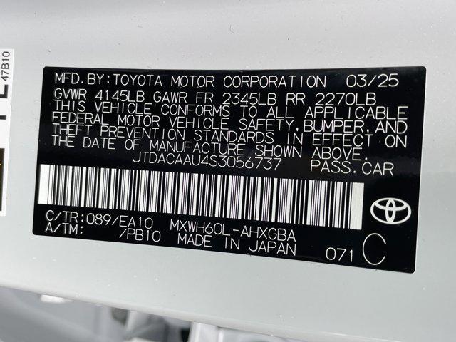 new 2025 Toyota Prius car, priced at $35,060