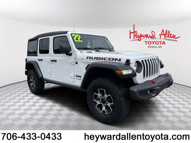 used 2022 Jeep Wrangler Unlimited car, priced at $44,700