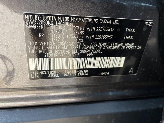 new 2025 Toyota RAV4 car, priced at $32,625