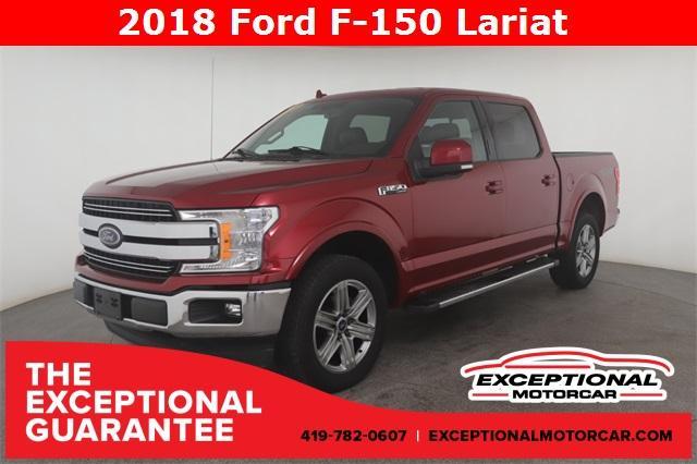 used 2018 Ford F-150 car, priced at $23,490