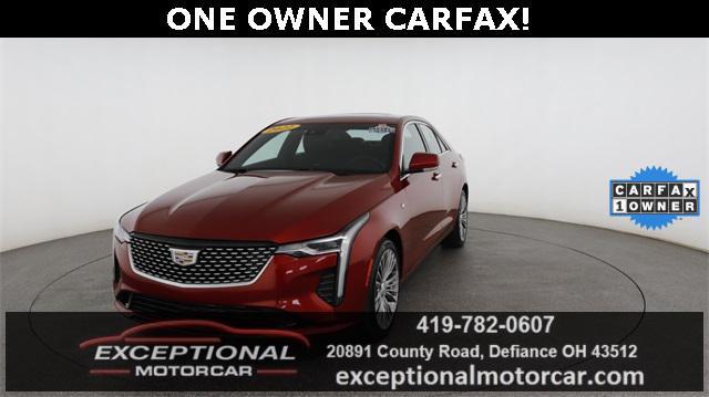 used 2022 Cadillac CT4 car, priced at $29,528