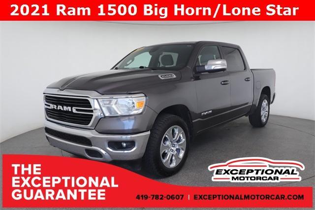 used 2021 Ram 1500 car, priced at $27,062