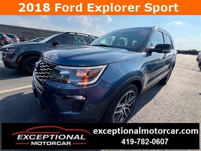 used 2018 Ford Explorer car, priced at $23,358