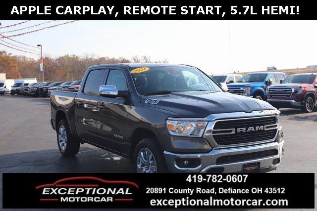 used 2021 Ram 1500 car, priced at $29,346