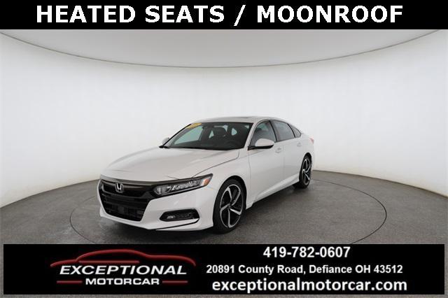 used 2018 Honda Accord car, priced at $19,999