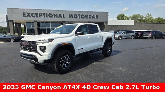 used 2023 GMC Canyon car, priced at $46,495