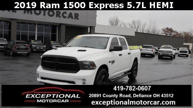 used 2019 Ram 1500 car, priced at $23,691