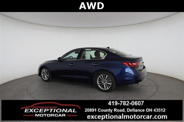 used 2022 INFINITI Q50 car, priced at $29,123