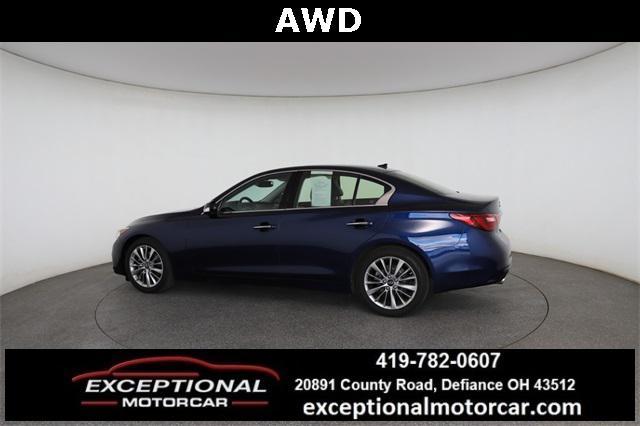used 2022 INFINITI Q50 car, priced at $29,123