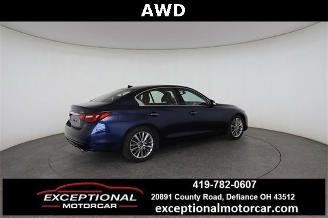 used 2022 INFINITI Q50 car, priced at $29,123