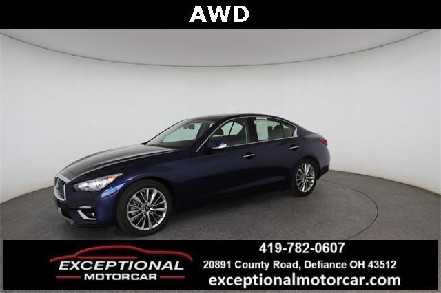 used 2022 INFINITI Q50 car, priced at $29,123