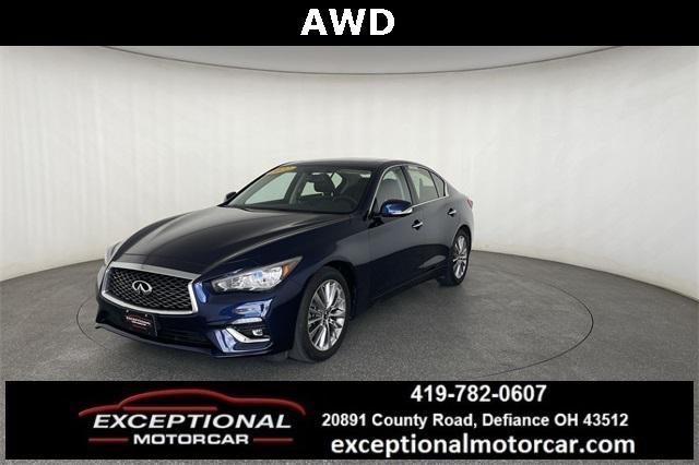 used 2022 INFINITI Q50 car, priced at $29,123