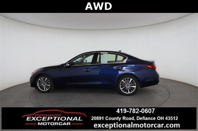 used 2022 INFINITI Q50 car, priced at $29,123