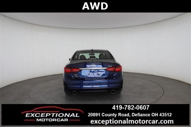 used 2022 INFINITI Q50 car, priced at $29,123