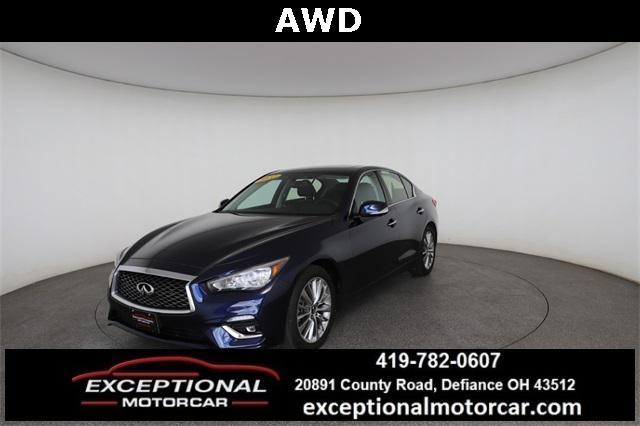 used 2022 INFINITI Q50 car, priced at $29,123