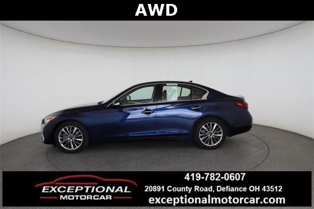 used 2022 INFINITI Q50 car, priced at $29,123