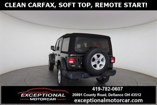 used 2020 Jeep Wrangler Unlimited car, priced at $22,624