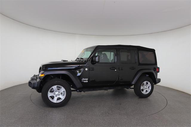 used 2020 Jeep Wrangler Unlimited car, priced at $23,499