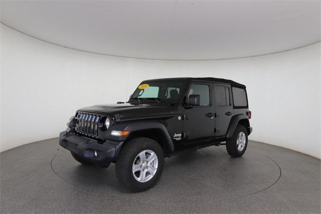 used 2020 Jeep Wrangler Unlimited car, priced at $23,499