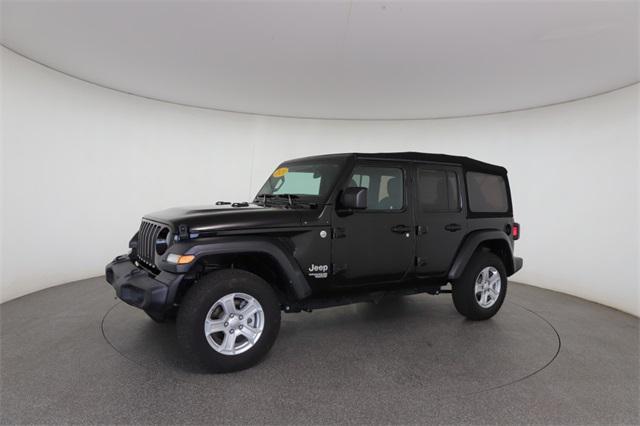 used 2020 Jeep Wrangler Unlimited car, priced at $23,499