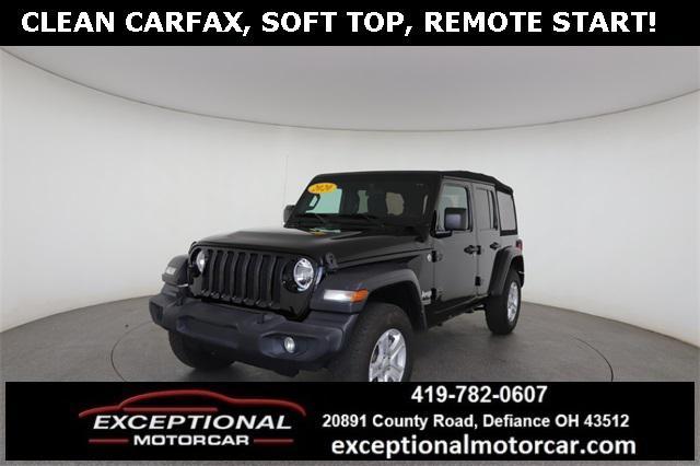 used 2020 Jeep Wrangler Unlimited car, priced at $22,499