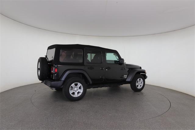 used 2020 Jeep Wrangler Unlimited car, priced at $23,499