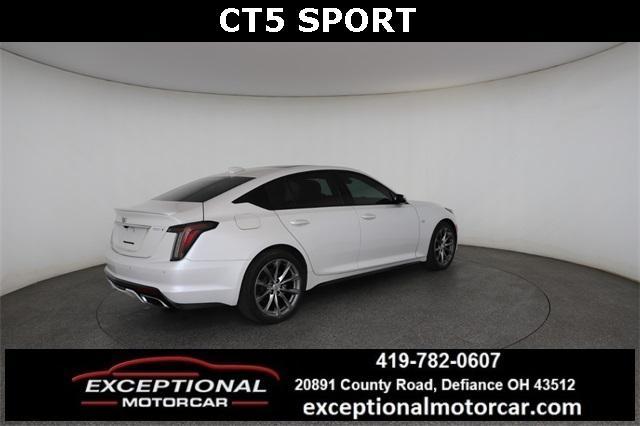 used 2021 Cadillac CT5 car, priced at $24,639