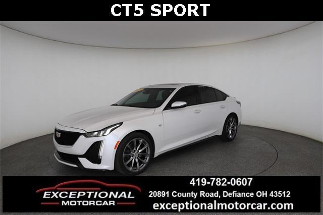 used 2021 Cadillac CT5 car, priced at $24,639