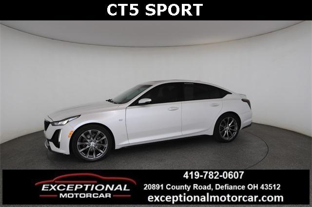 used 2021 Cadillac CT5 car, priced at $24,639