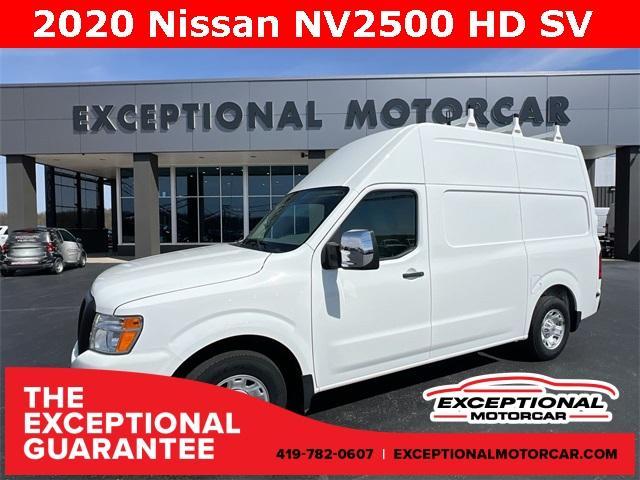 used 2020 Nissan NV Cargo NV2500 HD car, priced at $32,189