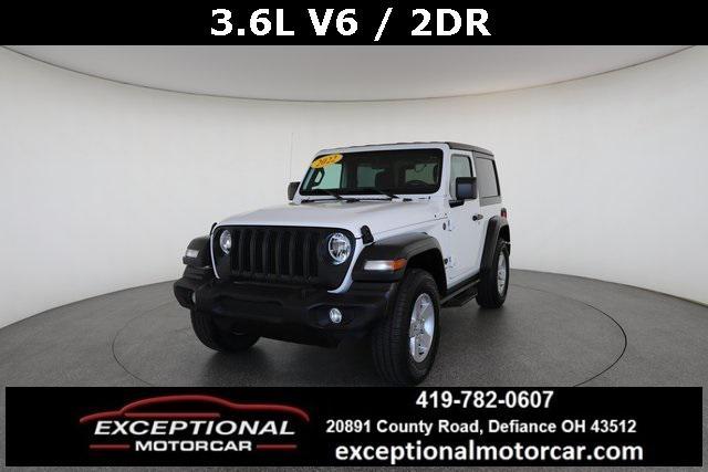 used 2022 Jeep Wrangler car, priced at $21,979