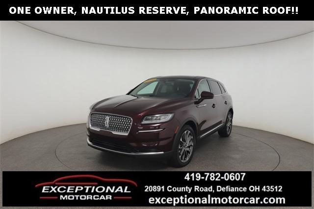 used 2021 Lincoln Nautilus car, priced at $31,542