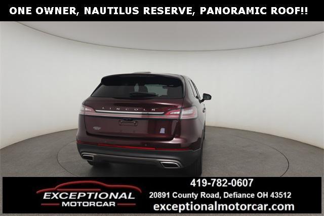 used 2021 Lincoln Nautilus car, priced at $31,542