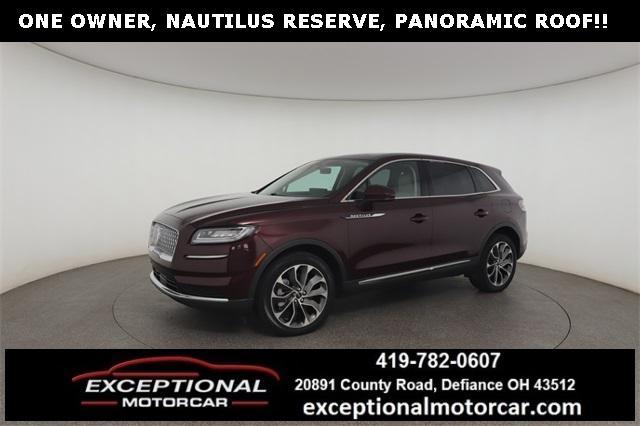 used 2021 Lincoln Nautilus car, priced at $31,542