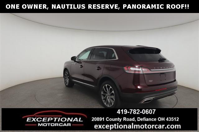 used 2021 Lincoln Nautilus car, priced at $31,542