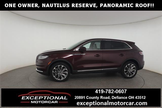 used 2021 Lincoln Nautilus car, priced at $31,542