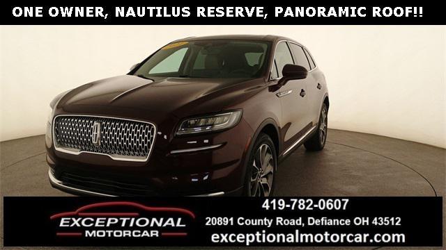 used 2021 Lincoln Nautilus car, priced at $31,542