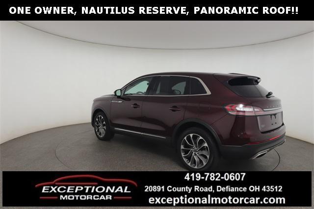 used 2021 Lincoln Nautilus car, priced at $31,542