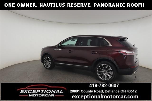 used 2021 Lincoln Nautilus car, priced at $31,542