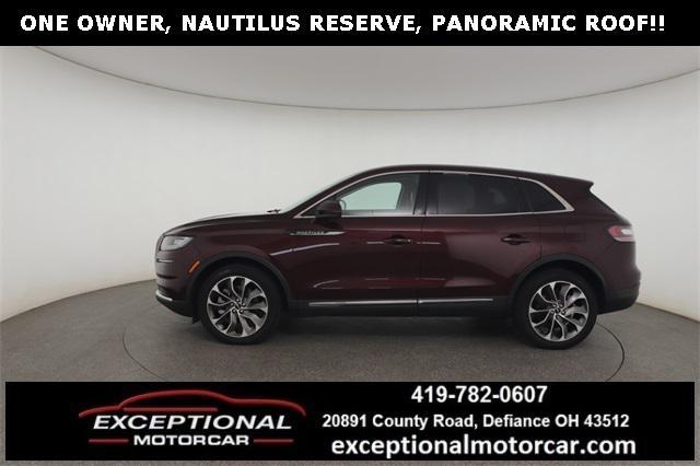 used 2021 Lincoln Nautilus car, priced at $31,542