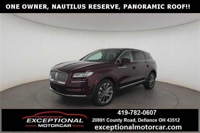 used 2021 Lincoln Nautilus car, priced at $31,542