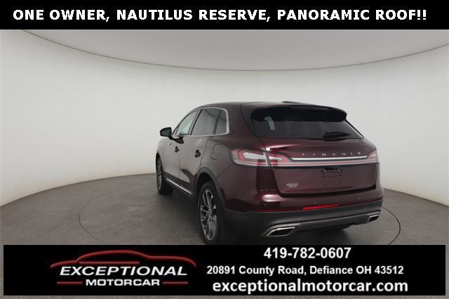 used 2021 Lincoln Nautilus car, priced at $31,542