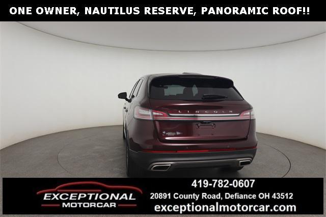 used 2021 Lincoln Nautilus car, priced at $31,542