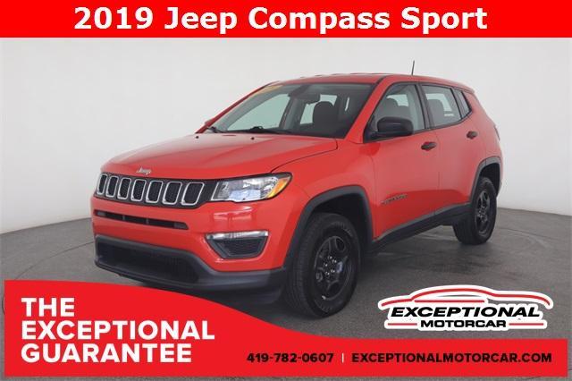 used 2019 Jeep Compass car, priced at $15,994